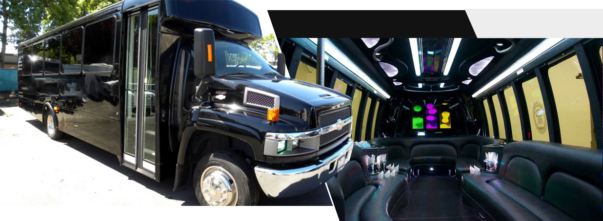 24 Passenger Limo Bus