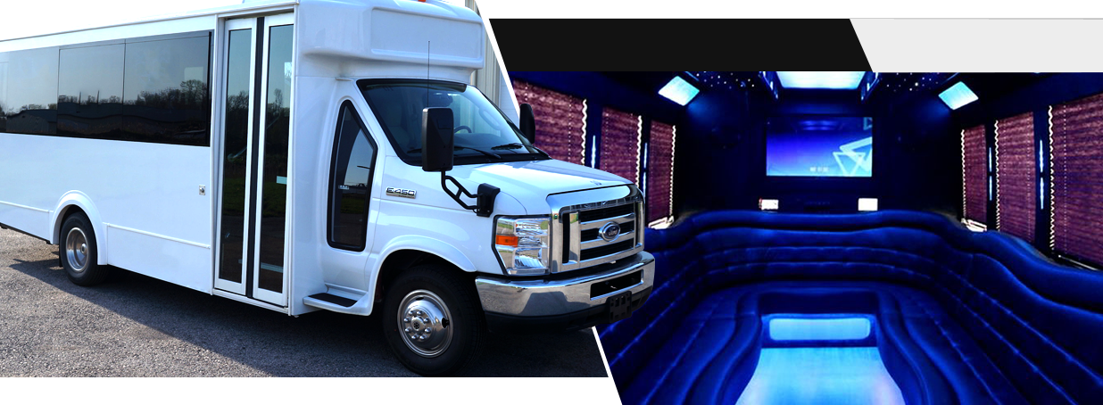 28 Passenger Limo Bus